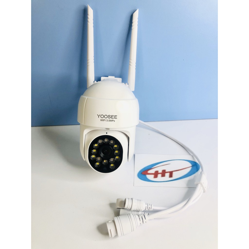 Camera ngoài trời Yoosee PTZ 3.0MP Ultra HD, Xoay 355 độ Kèm thẻ nhớ 32g đến 128g