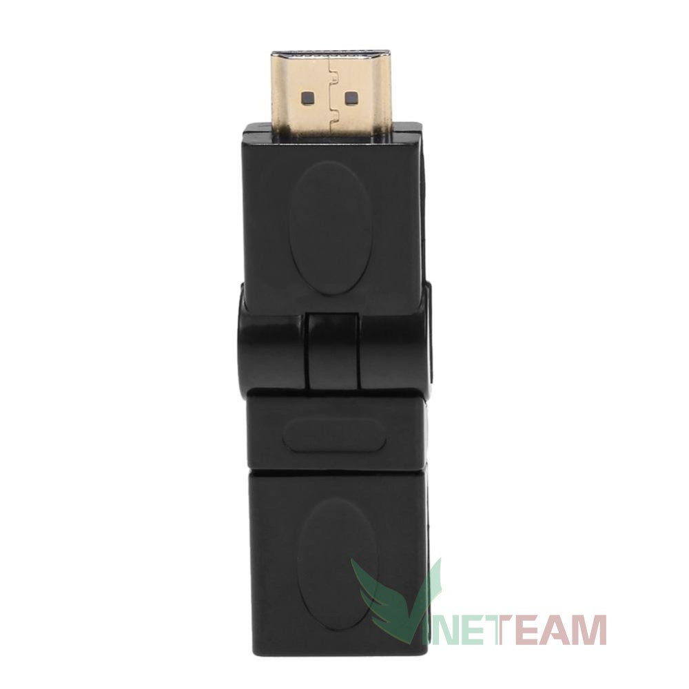 Đầu Nối Dây HDMI 2 Đầu Xoay 180 Độ, Đoạn Ngắn -dc3129