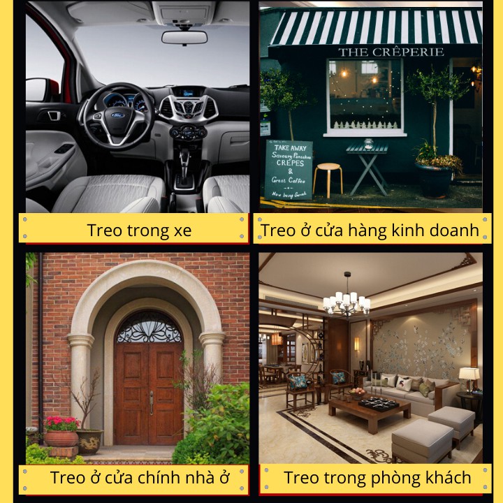 Khánh treo lục tự may mắn, bình an MTX-19