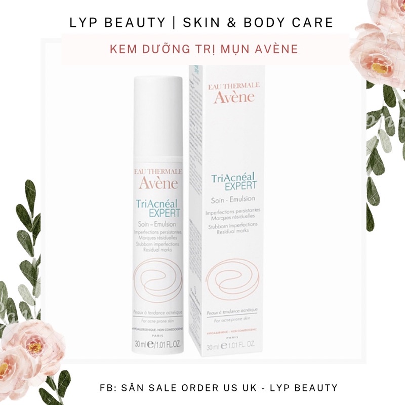 Kem giảm mụn AVENE TRIACNEAL EXPERT hàng Nội địa (mới)