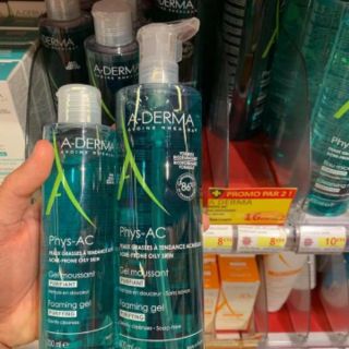 Sửa rửa mặt Aderma Pháp (size 200ml và 400ml)