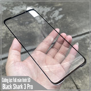 Kính cường lực Xiaomi Black Shark 3 Pro / Black Shark 3 Full viền 5D MIETUBL