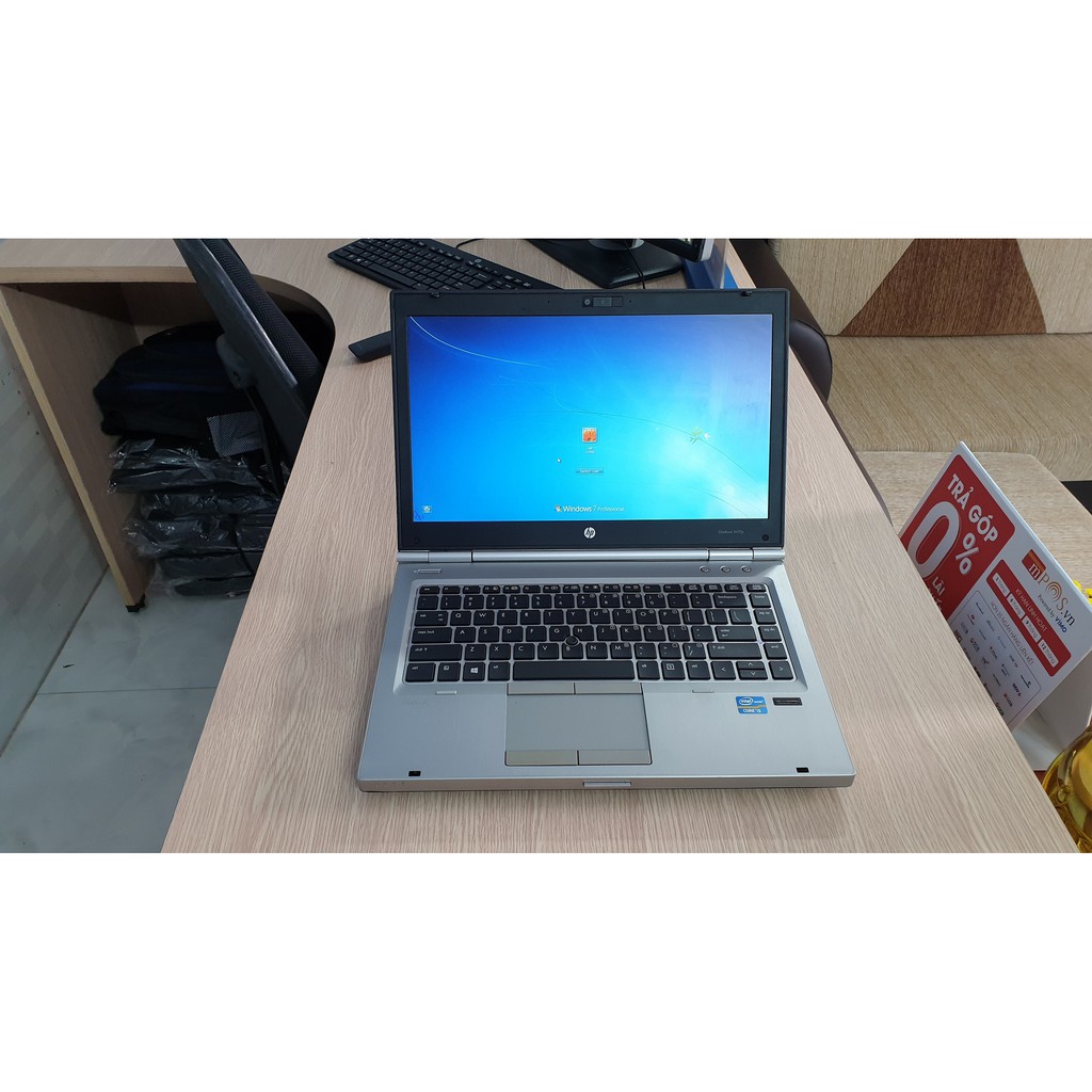 Laptop Cũ HP 8470P i5 / 4GB / SSD 128GB - 14" - Vỏ Nhôm Cứng Cáp