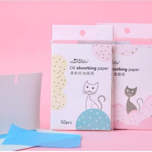 Giấy thấm dầu Lameila gói 50 tờ