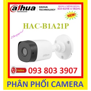 Camera dahua 2.0mp hac-b1a21p - phân phối camera dahua giá sỉ