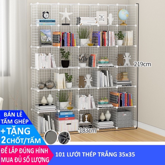 BÁN BUÔN SỐ LƯỢNG LỚN- TẤM LƯỚI THÉP LẮP GHÉP ĐA NẰNG. BÁN THEO TẤM TẶNG KÈM CHỐT GẮN, LƯỚI DÙNG LÀM GIÁ, KỆ SÁCH, DECOR