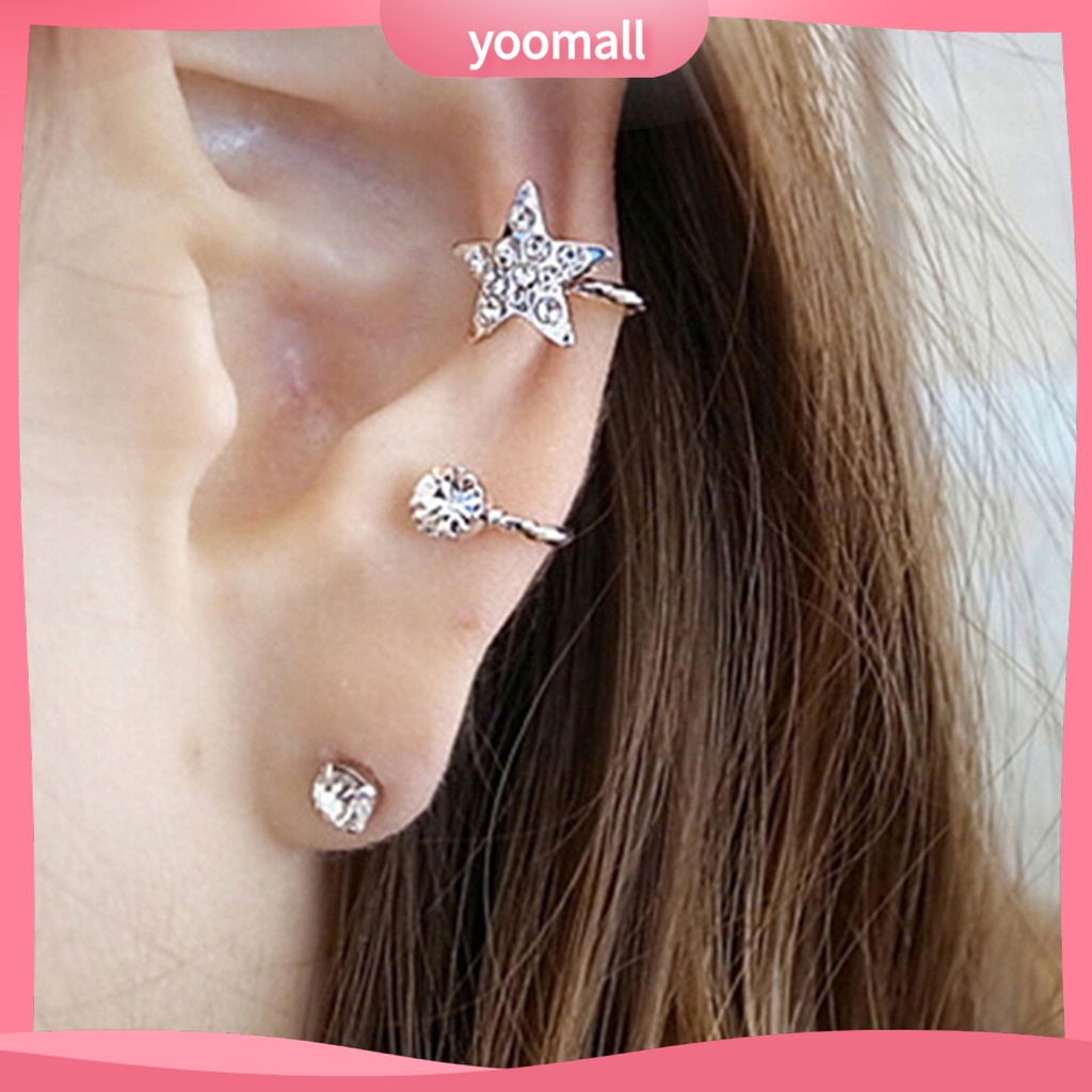 Khuyên kẹp vành tai thời trang thanh lịch cho nữ