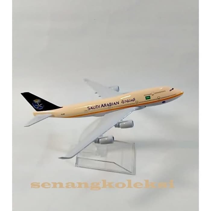 Diecast Saudi Arabia Plane 4 Engines