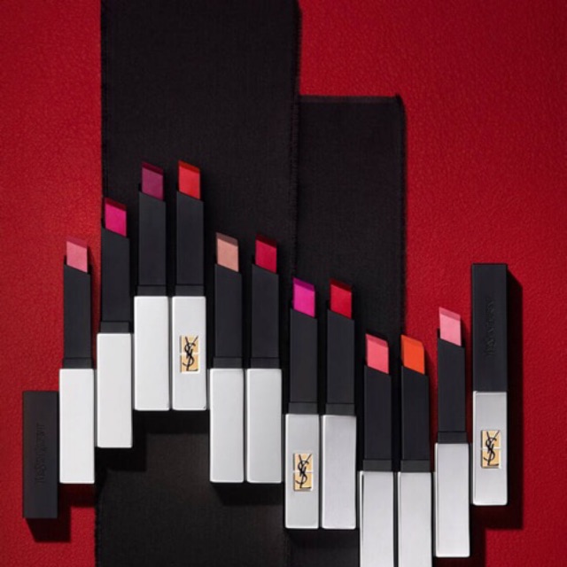 New - Son Lì Bạc YSL Rouge Pur Couture The Slim Sheer Matte