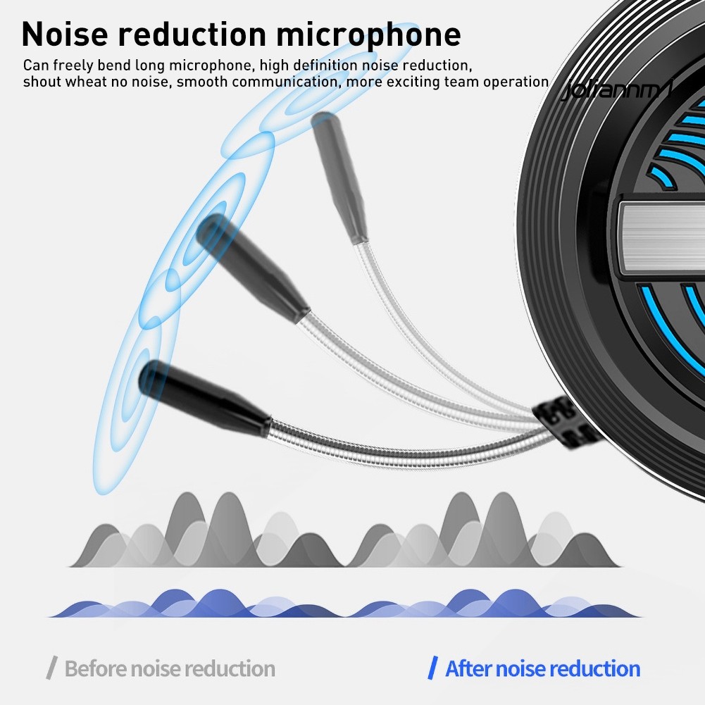 Tai Nghe Chụp Tai Jm X9 Có Đèn Led Kèm Micro Cho Ps4