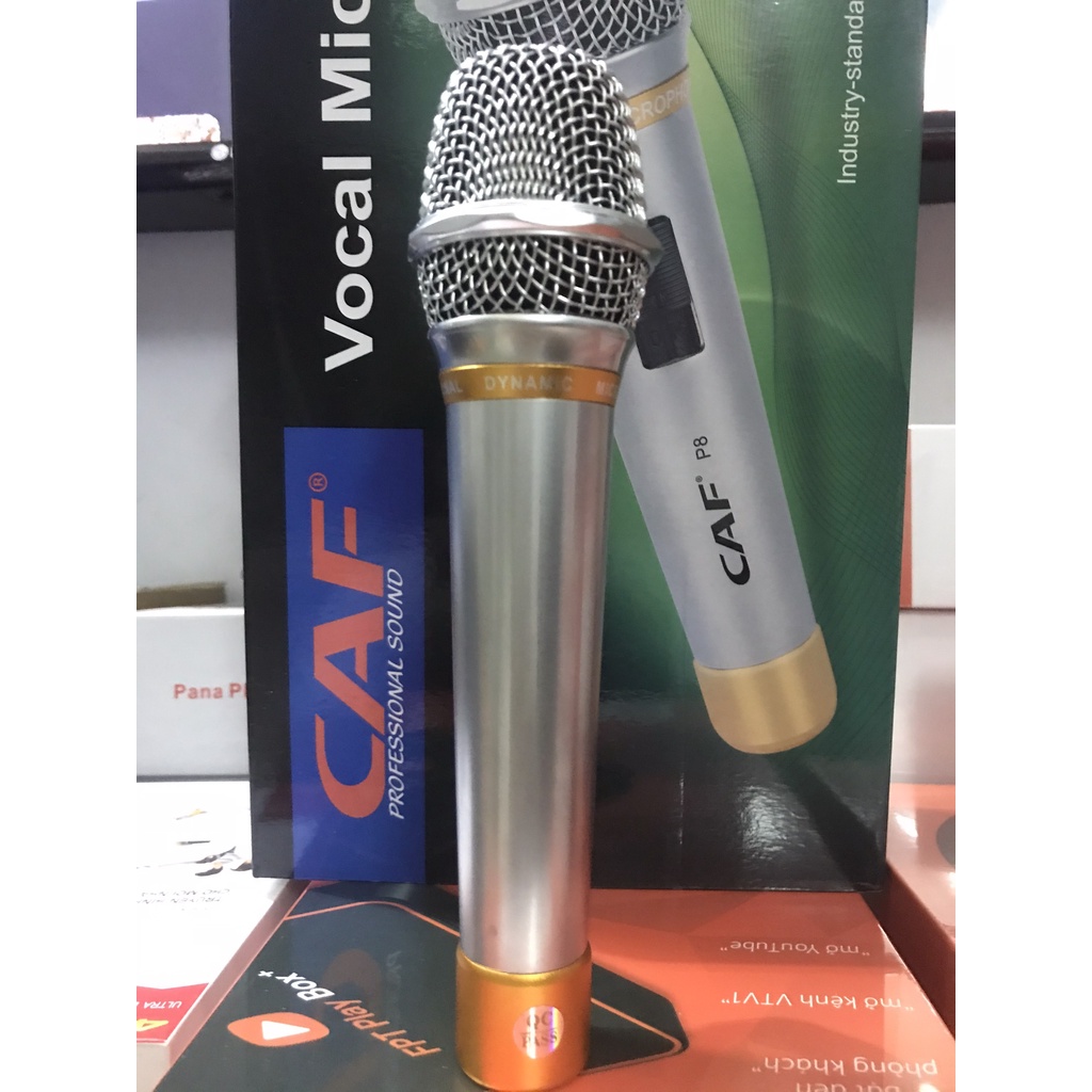 Micro Hát Karaoke có dây cao cấp CAF P8