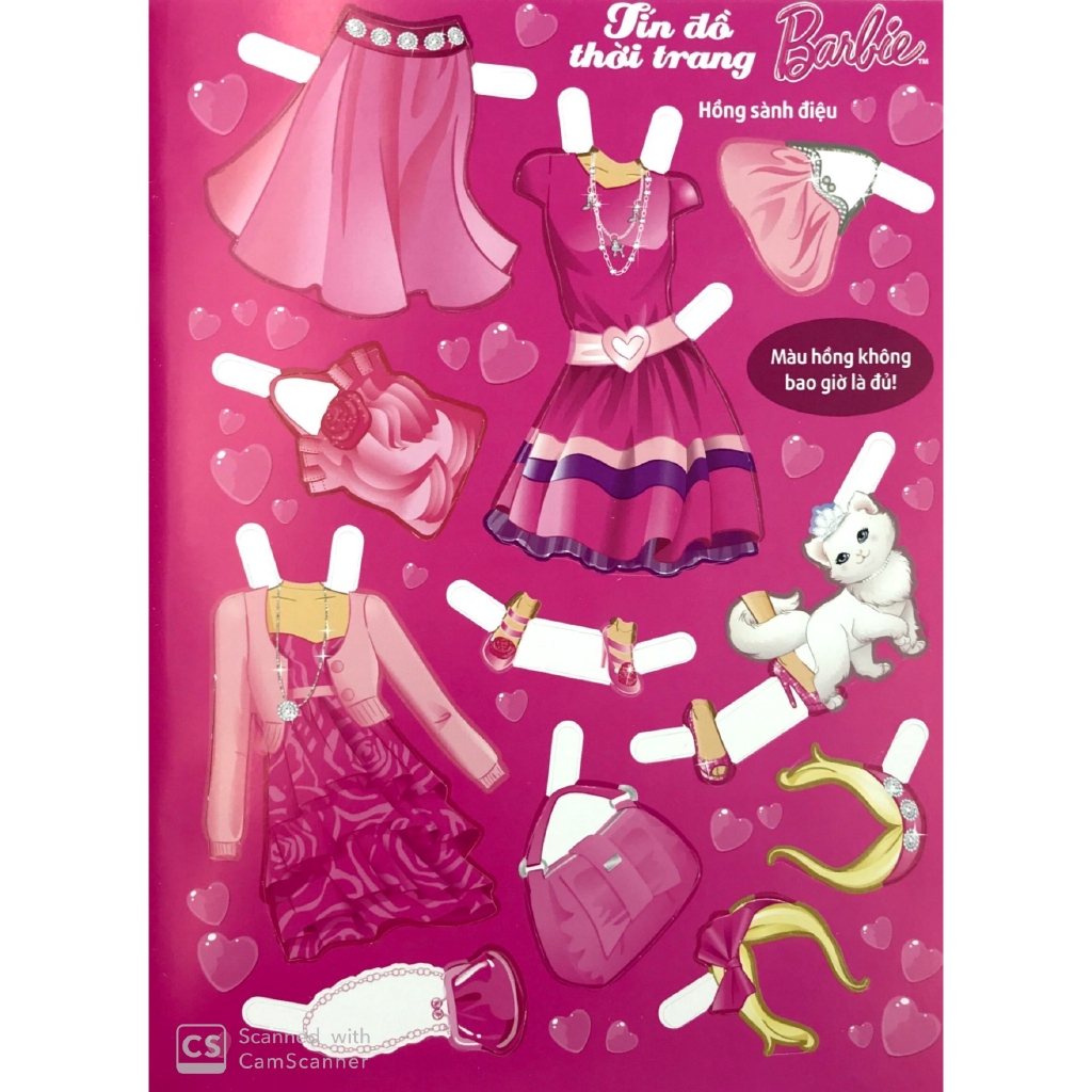 Sách - Barbie Thiết Kế Thời Trang - Tín Đồ Thời Trang