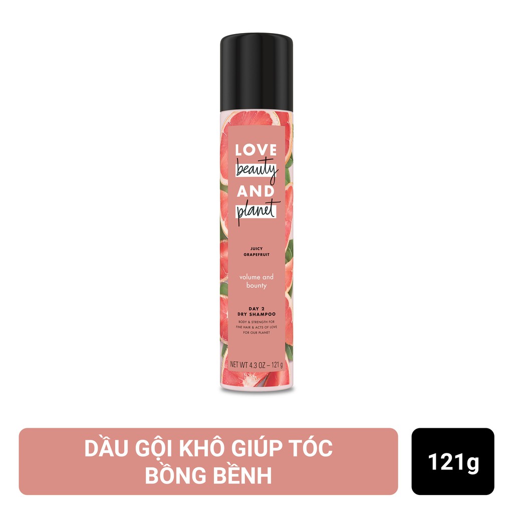 Dầu gội khô Love Beauty And Planet giúp tóc bồng bềnh 121g | BigBuy360 - bigbuy360.vn