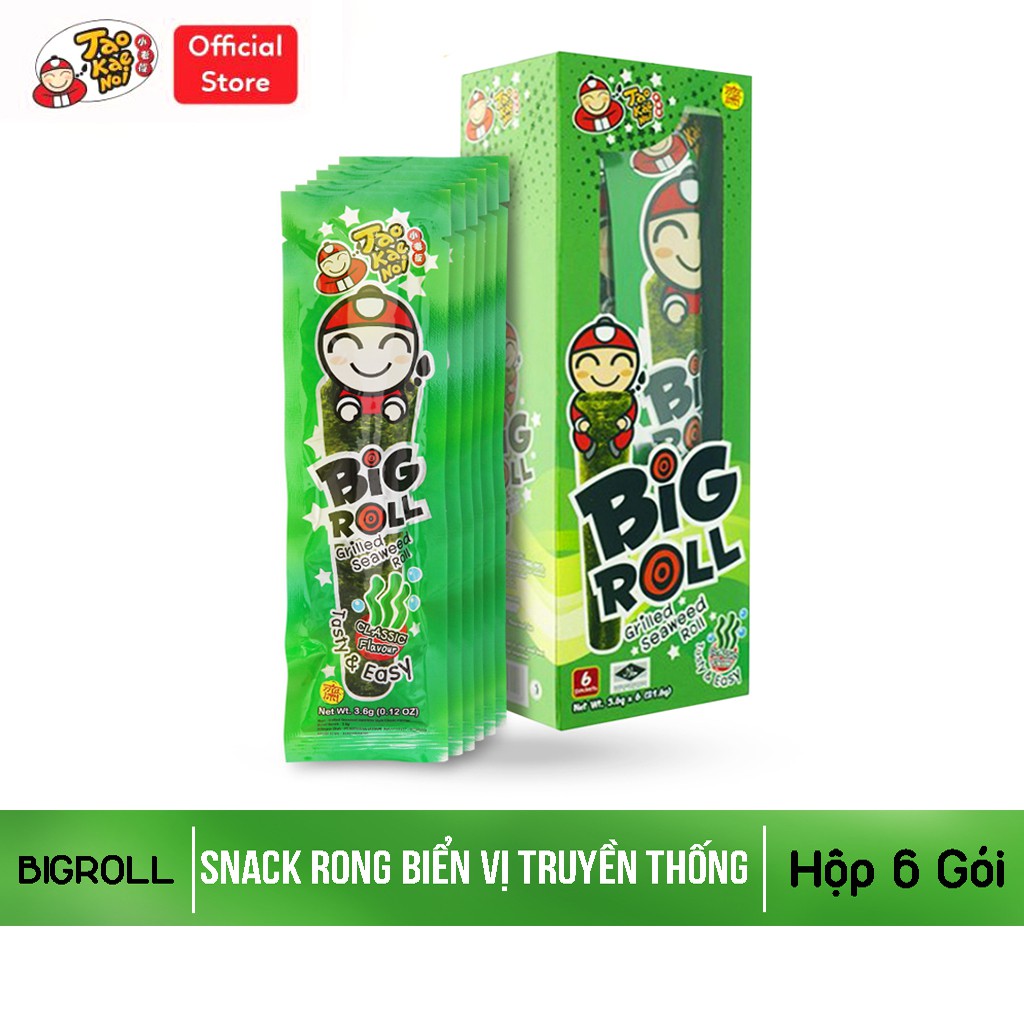 Snack rong biển Taokaenoi Big Roll