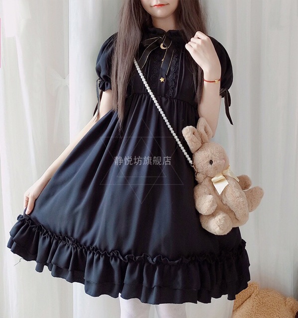 [có sẵn] Đầm / Váy Babydoll Casual Lolita OP