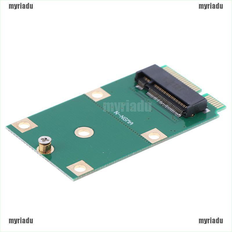 1 Thẻ Chuyển Đổi Mini Pci-E 2 Lane M.2 Ngff 30mm 42mm Ssd Sang 52pin Msata | BigBuy360 - bigbuy360.vn