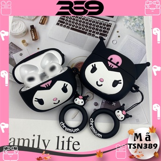 Ốp airpods 1/2/3/pro kuromi, case airpods dễ thương - mã tsn389