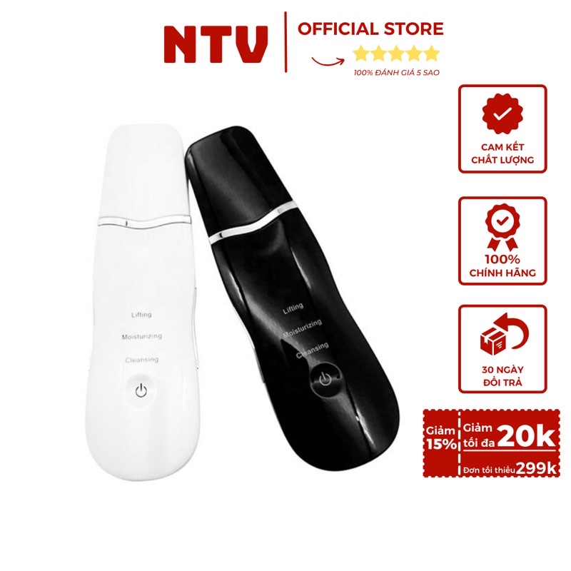 Máy cà da mặt tẩy tế bào chết GIVE- máy sủi da mặt làm sạch bã nhờn lỗ chân lông 2 trong 1 thay cho máy rửa mặt
