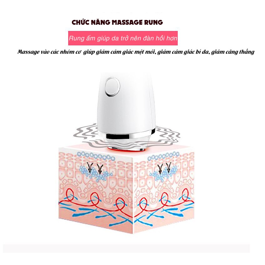 Máy Massage Mặt Đẩy Sâu Tinh Chất 💟 CHĂM SÓC DA MẶT TOÀN DIỆN 💟 Công nghệ nóng lạnh mới | BigBuy360 - bigbuy360.vn