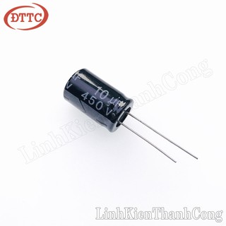 Bộ 10 Chiếc Tụ 10uF 450V (13x21mm)