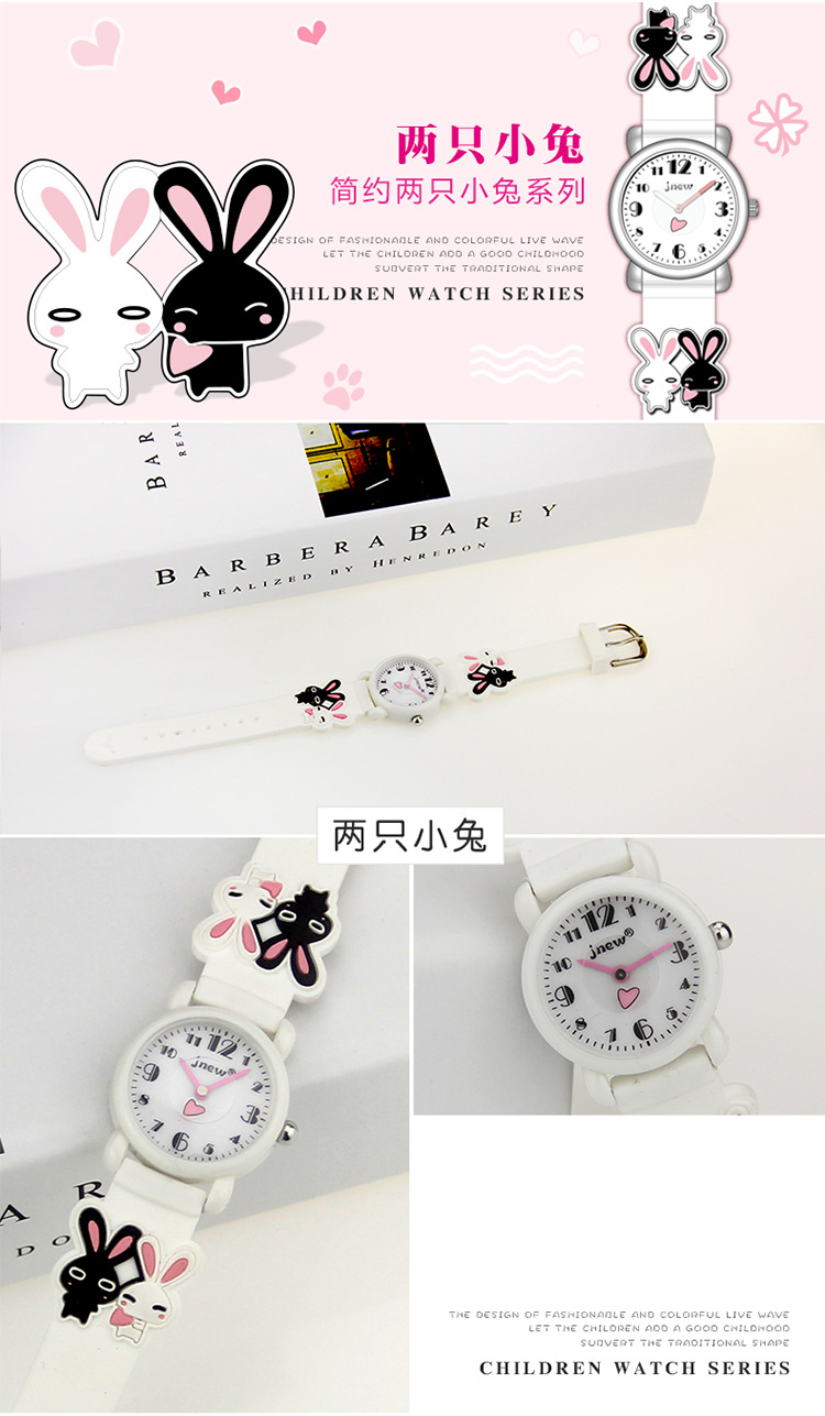 Đồng Hồ Đeo Tay Hình Thỏ Dễ Thương Cho Bé | BigBuy360 - bigbuy360.vn