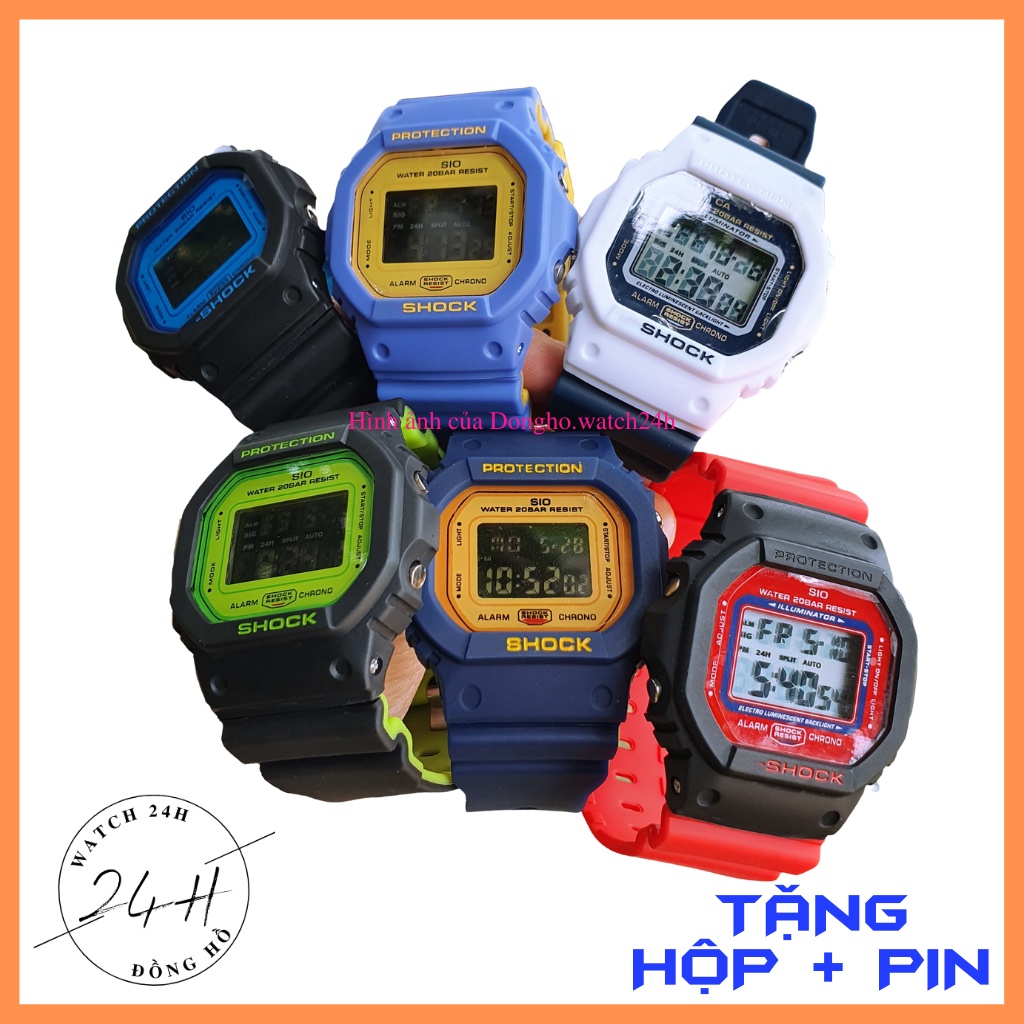 Đồng hồ điện tử nam, nữ GSH0CK nhiều màu, kiểu dáng thể thao năng động cá tính