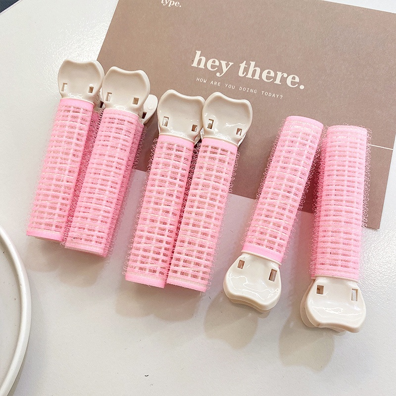 [Hàng mới về] 2 Kẹp cố định tóc mái không để lại vết tiện dụng tạo kiểu tóc bồng bềnh tự nhiên cho bạn gái