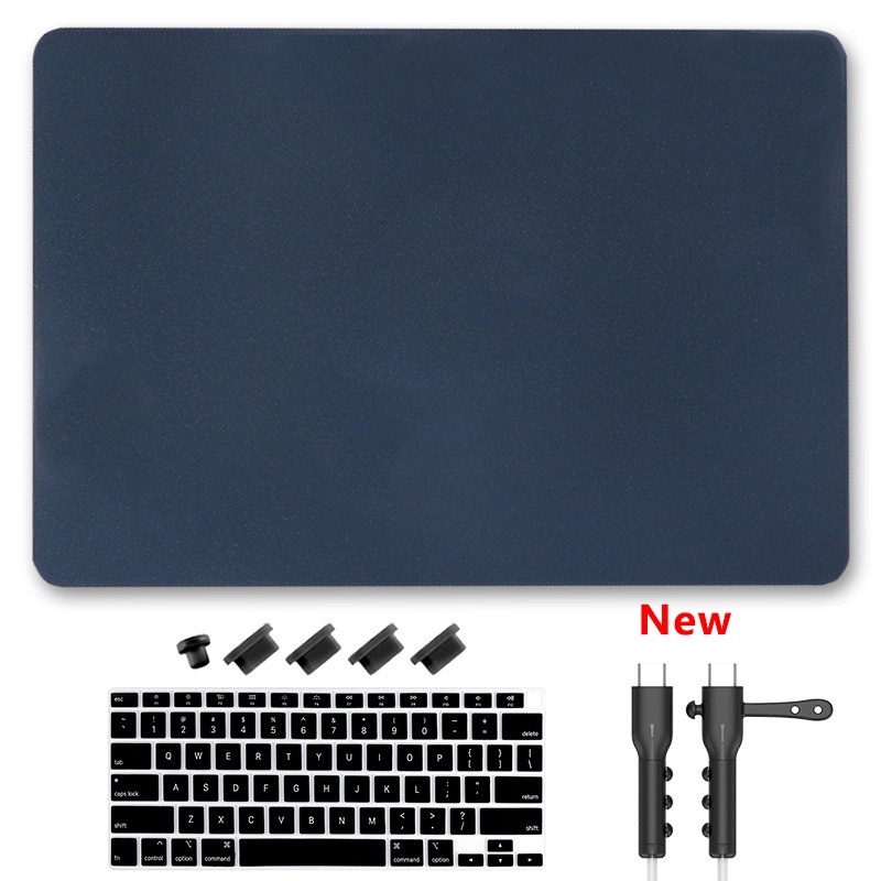 Ốp Bảo Vệ Bằng Silicon + Cứng 4 Trong 1 Cho Macbook pro 14 inch A2442 Air M1 13 inch A2337 A2338 A2289