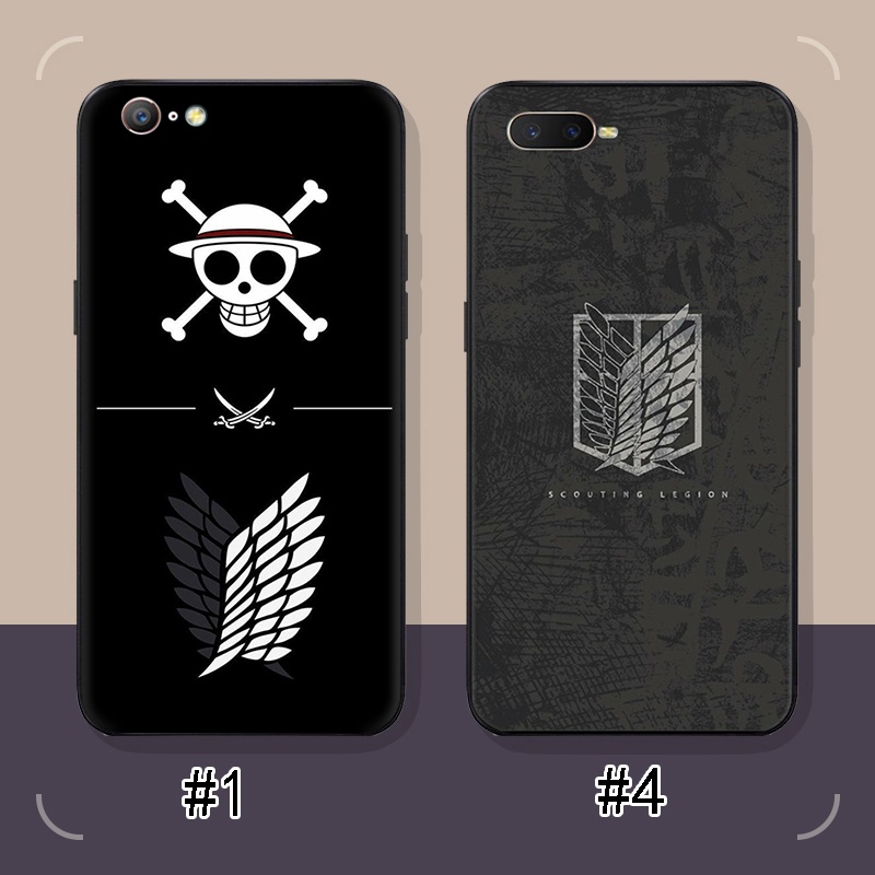 Ốp Điện Thoại Hình attack on titan Cho oppo a15s a3s a5s a37 a39 a57 a59 a77 a83 a5 2020 a7 a8 a9 2020 a31 f1s f3 neo 9