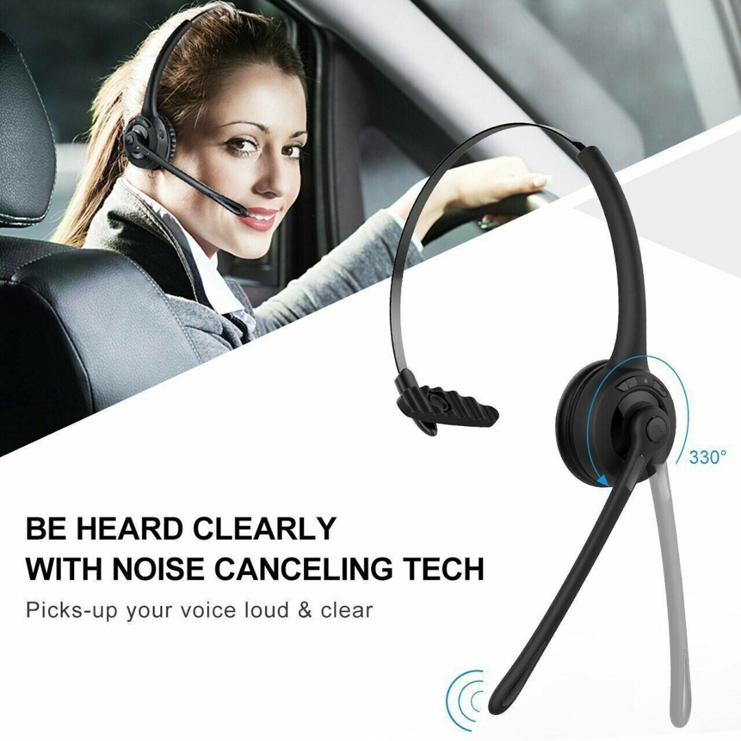 Tai Nghe Bluetooth Không Dây Chống Ồn Cho Tài Xế