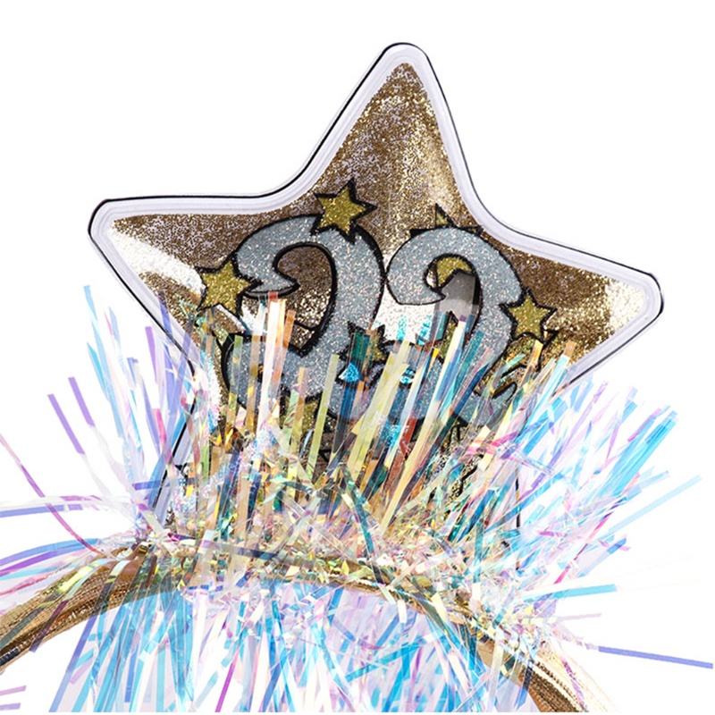 Cài Tóc Đính Kim Tuyến Lấp Lánh Mừng Năm Mới 2022