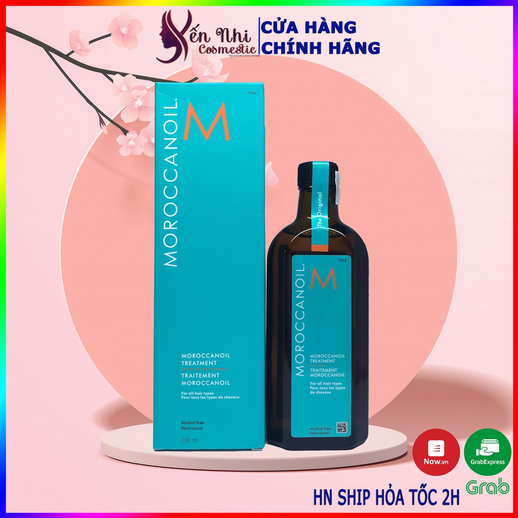 Moroccanoil treatment dầu dưỡng tóc moroccanoil chính hãng 200ml, Mỹ phẩm tóc yến nhi