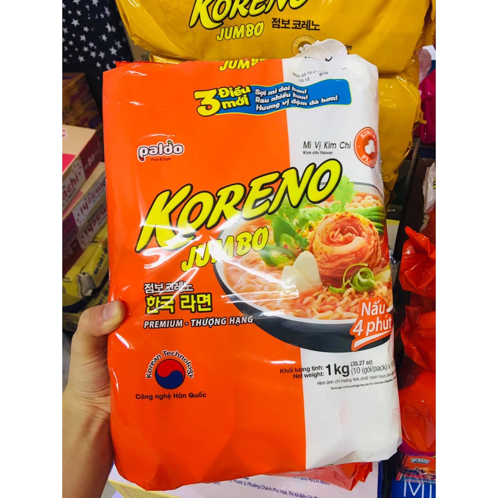COMBO 5 GÓI MÌ TÔM KORENO