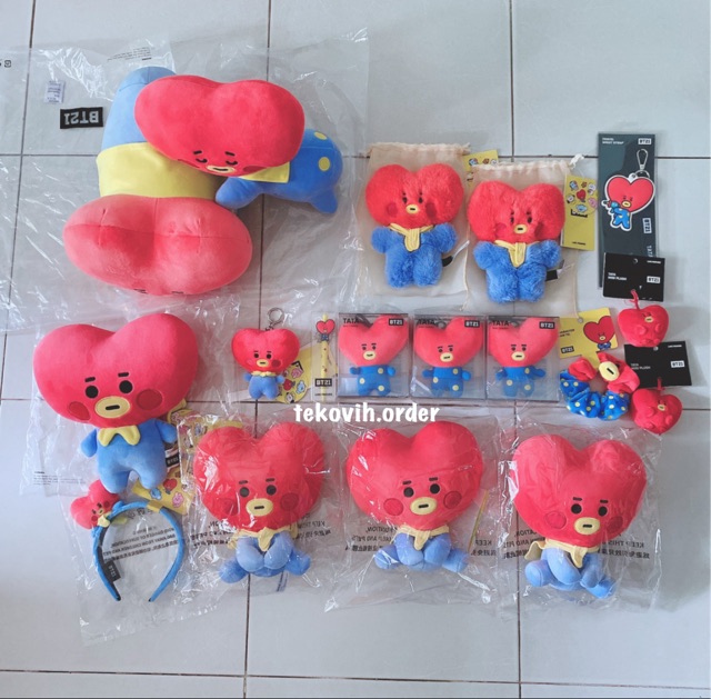 (Sẵn Chimmy, Cooky, Rj) Baby Body Xù BT21 [20cm] | Gấu bông chính hãng