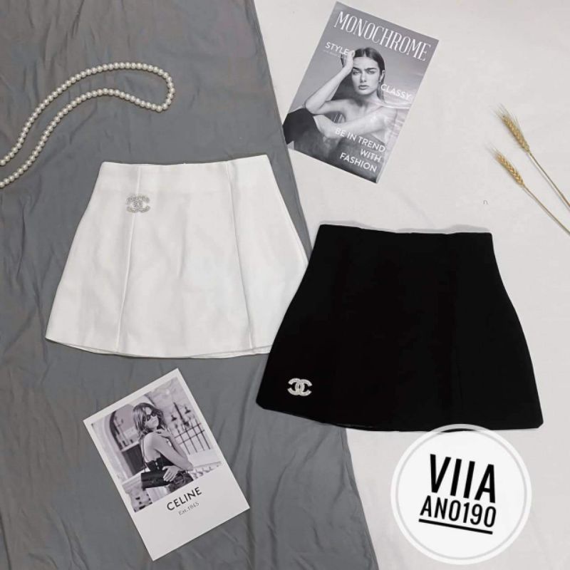 Chân váy chữ A kèm tag x