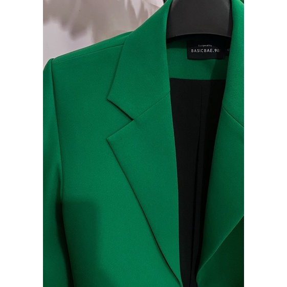 Blazer xanh lá