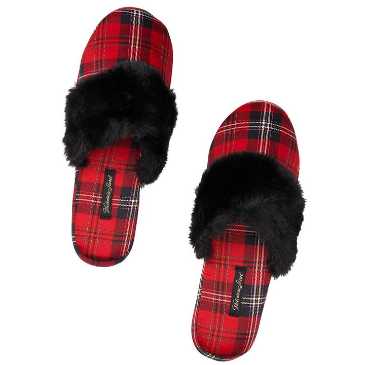 Dép mang nhà nữ Victoria's Secret Signature Satin