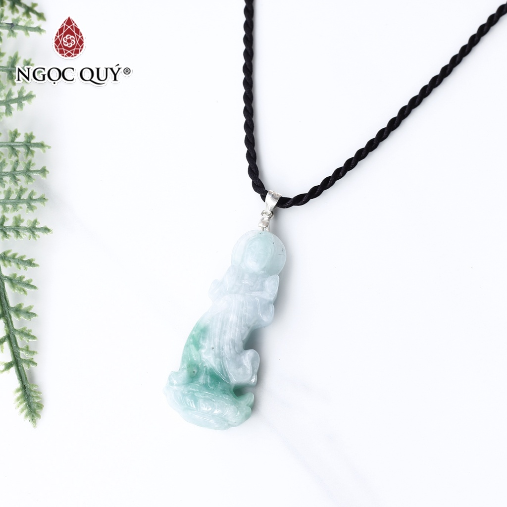 Mặt dây chuyền quan âm CT phỉ thúy - Ngọc Quý