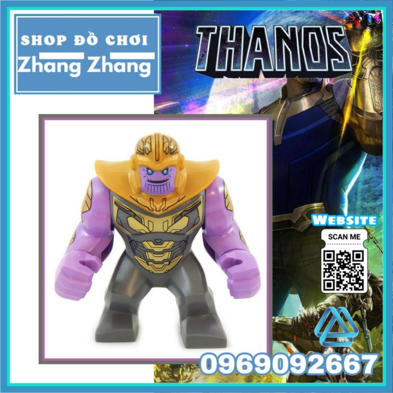 Đồ chơi Xếp hình Thanos Bigfigures Endgame Minifigures Xinh XH1053