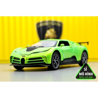 Mô hình xe Bugatti Centodieci 1:32 Xanh
