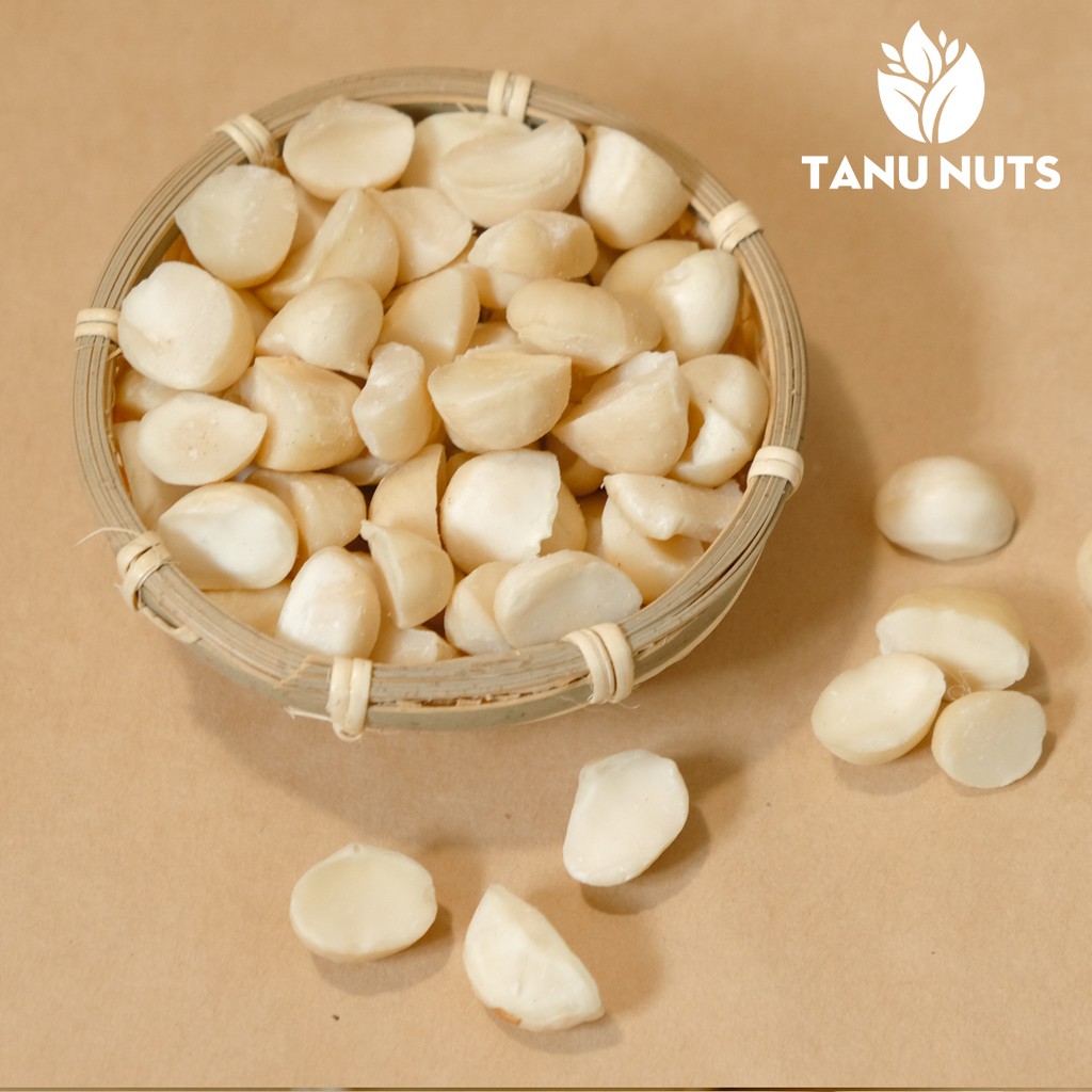 [Mã 66FMCGSALE giảm 7% đơn 500K] Nhân hạt macca tách vỏ TANU NUTS, hạt mắc ca Tây Nguyên rang sấy tốt cho bà bầu