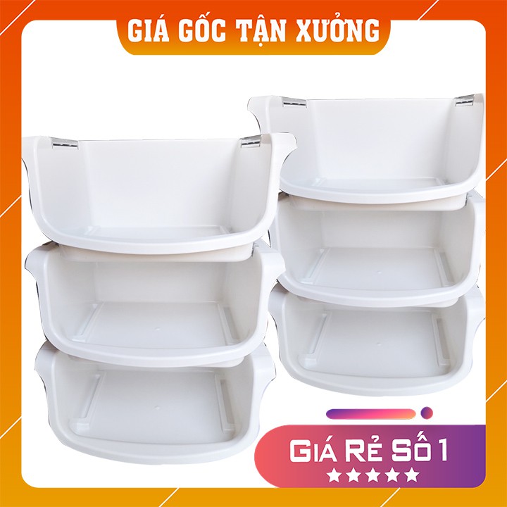 Kệ xếp chồng 3 tầng lắp ghép tiện lợi thông minh Tashuan TS-3593 [ẢNH THẬT]