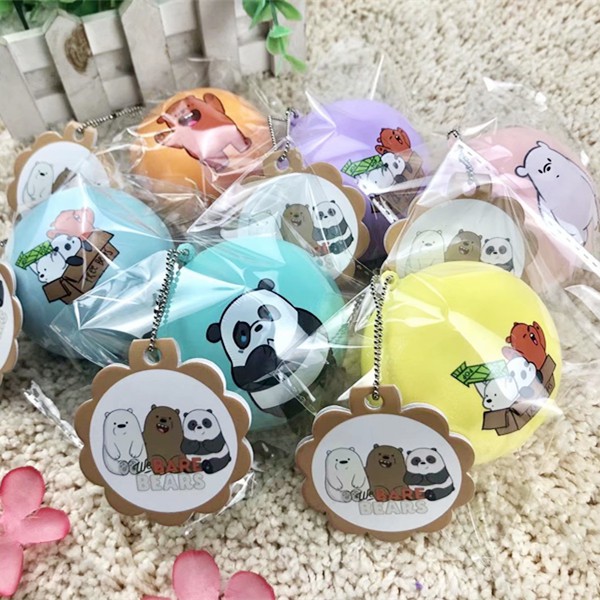 Đồ Chơi Xốp Squishy Giảm Stress Hình Gấu Dễ Thương Cho Bé