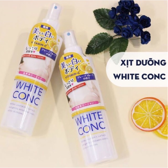 Lotion xịt dưỡng da White Conc Vitamin C 245ml