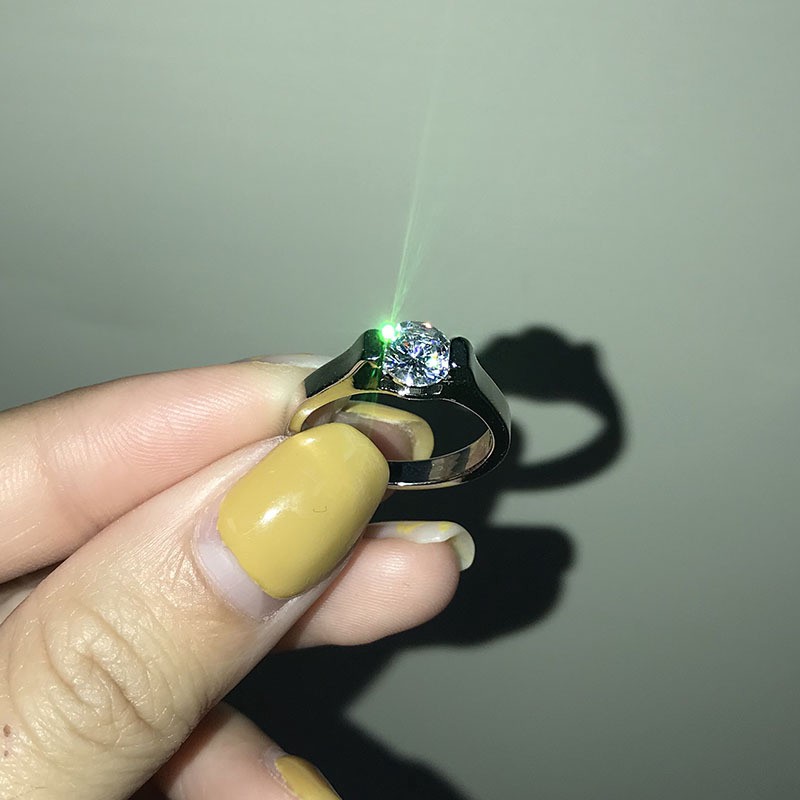 Nhẫn Đính Đá Zircon Phong Cách Âu Mỹ Cho Phái Nữ