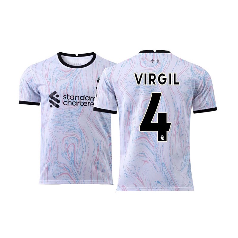 Áo Thun Bóng Đá Ngắn Tay Đội Tuyển Liverpool 22-23 11 Sarah không. Set 10 Bộ Đồ Đá Banh Cho Người Lớn Và Trẻ Em