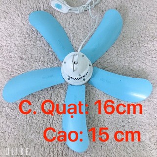 Quạt  treo Trần Mini 5 Cánh (Cánh 16cm) treo