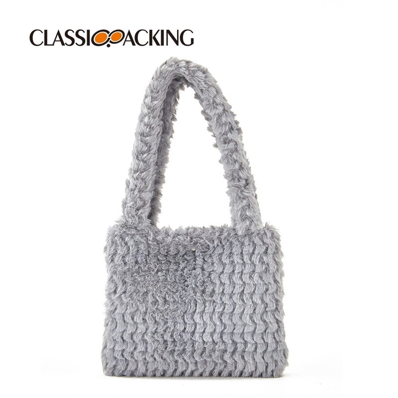 Túi Xách Trang Điểm Lông Xù Gylb323