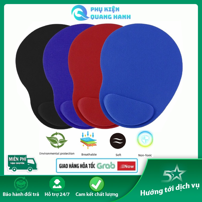 Miếng lót chuột tích hợp đệm cổ tay tiện dụng chất lượng cao