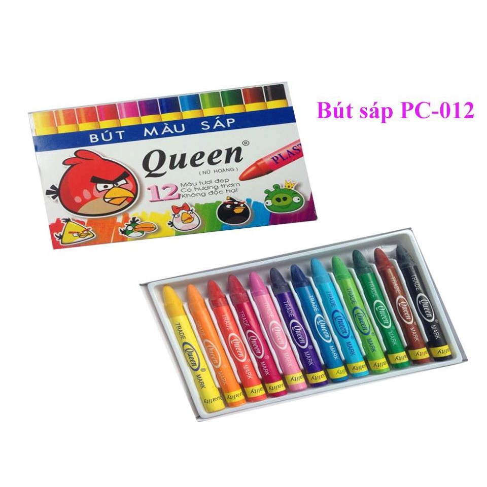Hộp Bút sáp màu Queen PC-012